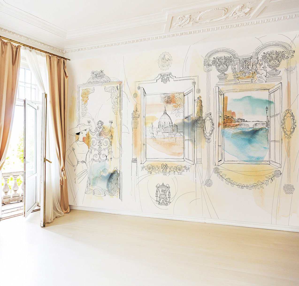 Read more about the article Florence From A Beautiful Palace