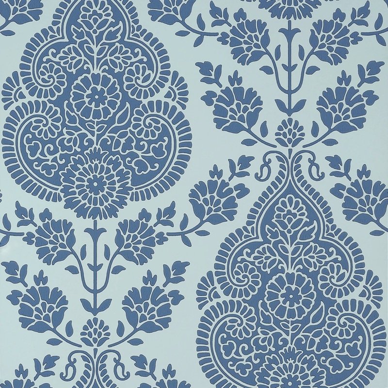 Read more about the article Bristol by Anna French Balmuccia Damask  Blue