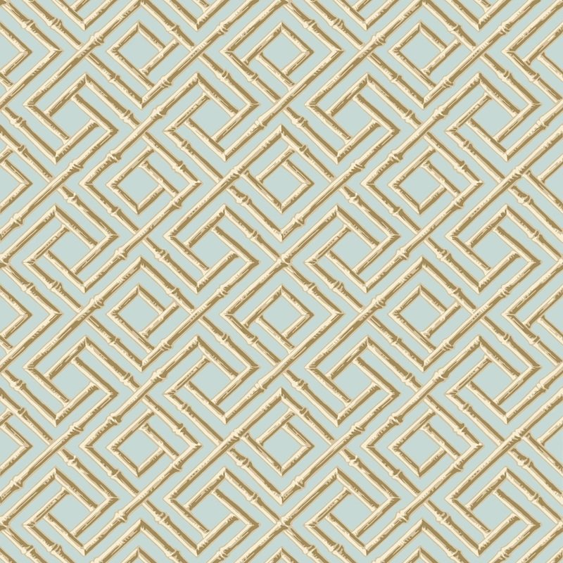 Read more about the article Sojourn French Lattice Blue and Beige